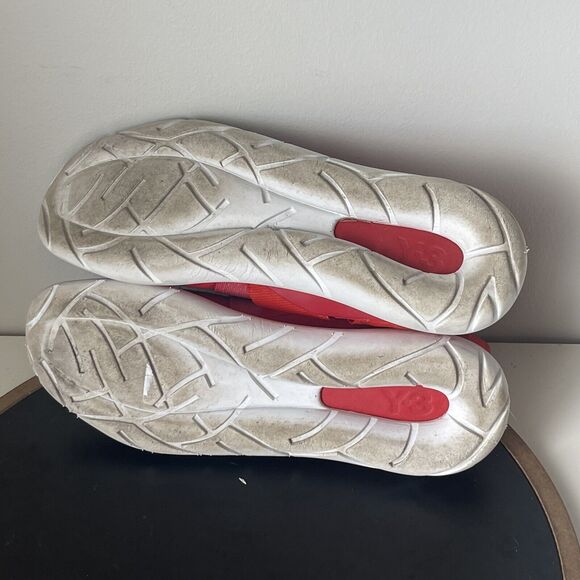 Y-3 YOHJI YAMAMOTO Qasa Elle Lace Knit Sock Red Trainers US 9 Sneakers - Picture 10 of 11